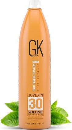 Gk Hair Global Keratin Professional Hair Creme 30 Volume Developer 1000ml for Hair Coloring Bleach -