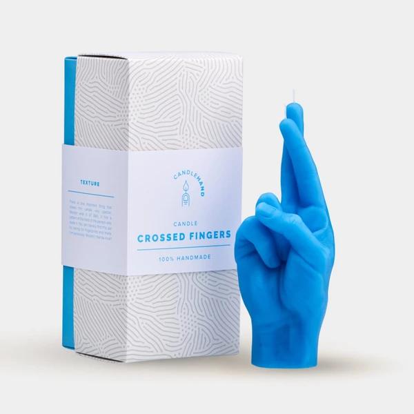 Actual product image Candle Hand crossed fingers (1 pcs.)