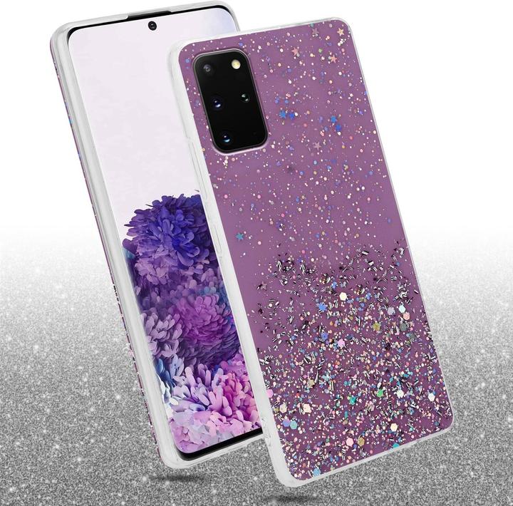 Produktbild Cadorabo TPU Cover funkelnder Glitter (Samsung Galaxy S20+)