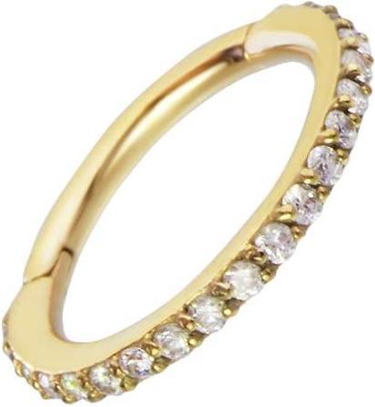 Produktbild Bijouteria Ohrpiercing (Edelstahl, Swarovski Kristall, PVD Beschichtung)