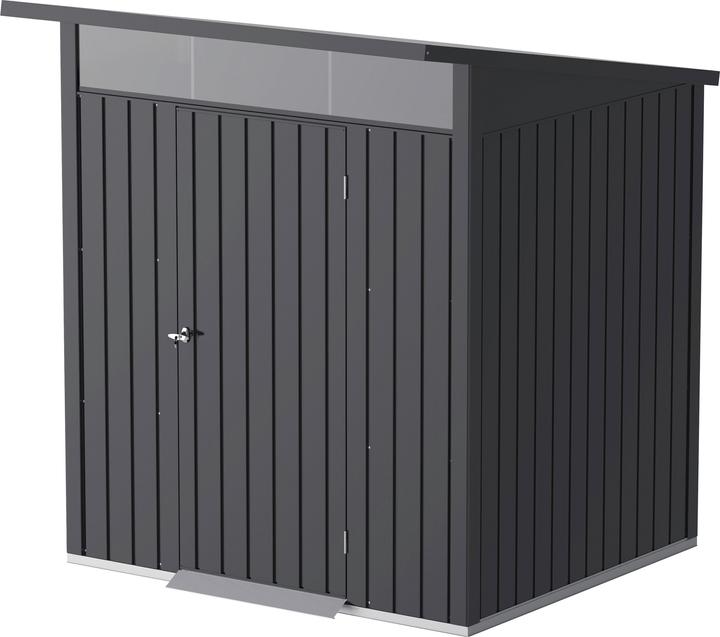 Actual product image Tepro Palladium 6x5 shed, anthracite
