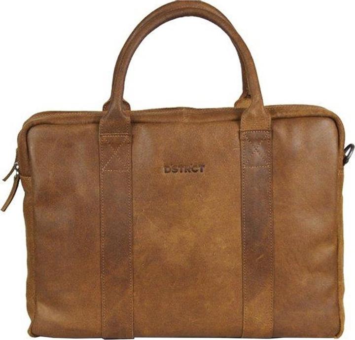 Produktbild DSTRCT Limited Leder -Laptop -Tasche - 15,6 Zoll - braun (15.60")