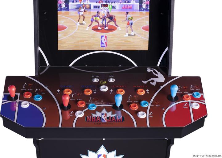 Actual product image Arcade1Up NBA Jam Shaq XL