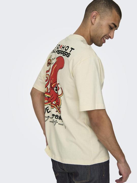 Actual product image Only & Sons Loose fit round neck T-shirt T-shirt (L)