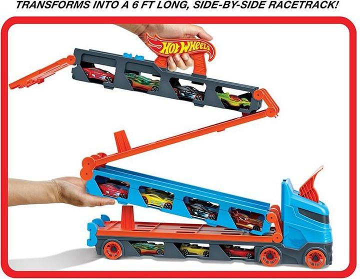 Produktbild Hot Wheels 2-in-1 Rennbahn-Transporter
