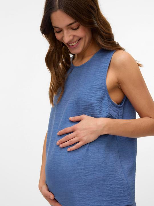 Image du produit Mamalicious Normal geschnitten Rundhals Top Bluse (L)