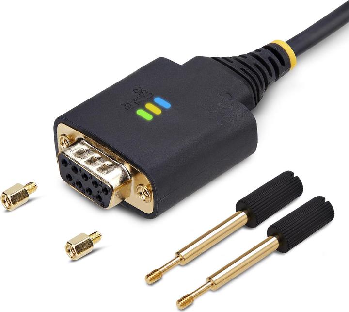 Produktbild StarTech Adap USB to Null Modem Serial Cable 30cm (0.30 m)