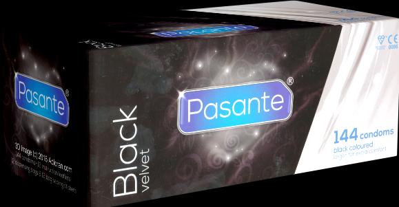 Image du produit Pasante noir velours (144 pcs)