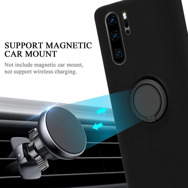 Productafbeelding Cadorabo TPU Vloeibare Ring Silicone Hoesje (Huawei P30 Pro)