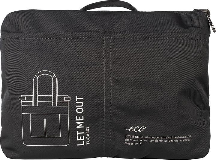 Actual product image Tucano BLMOSH-BK shopping bag Black Pouch