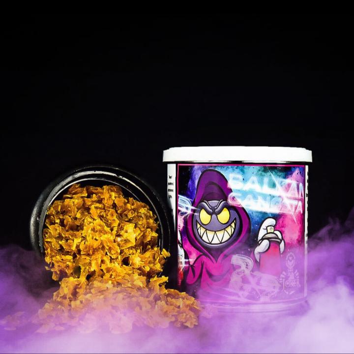 Joker Shisha Tobacco - Balkan Gangsta (200g) (Raspberry, Ice note and secret ingredient, 200 g)