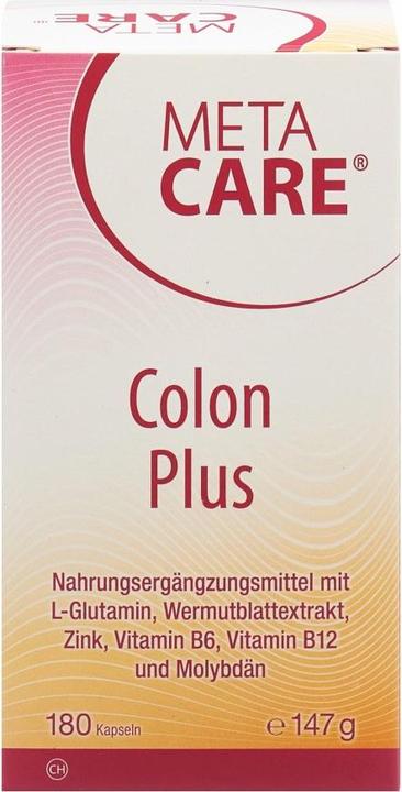 Image du produit Meta Care Colon Plus caps (180 pièce(s), Capsules, 216 g)