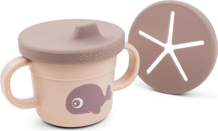 Image du produit Done by Deer Set Snack & Gobelet Wally Rose