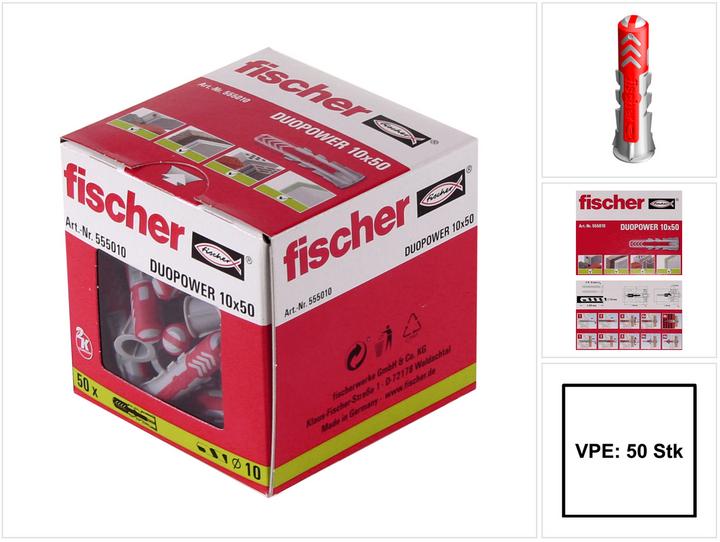 Immagine prodotto Fischer Spina universale DUOPOWER (50 pz.)