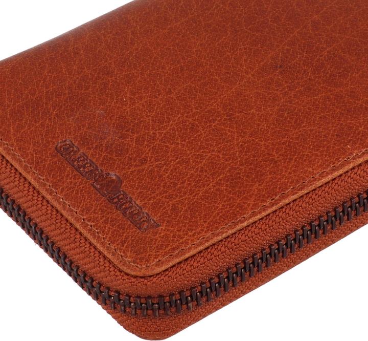 Actual product image Greenburry House of Norway Geldbörse RFID Schutz Leder 10.5 cm