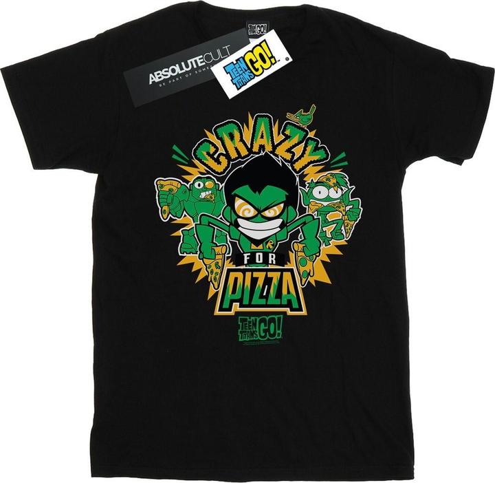 Produktbild Teen Titans Go Crazy For Pizza TShirt Jungen (152, 158)
