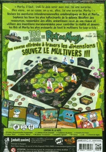 Actual product image Don't Panic Games Les 100 jours de Rick and Morty (French)
