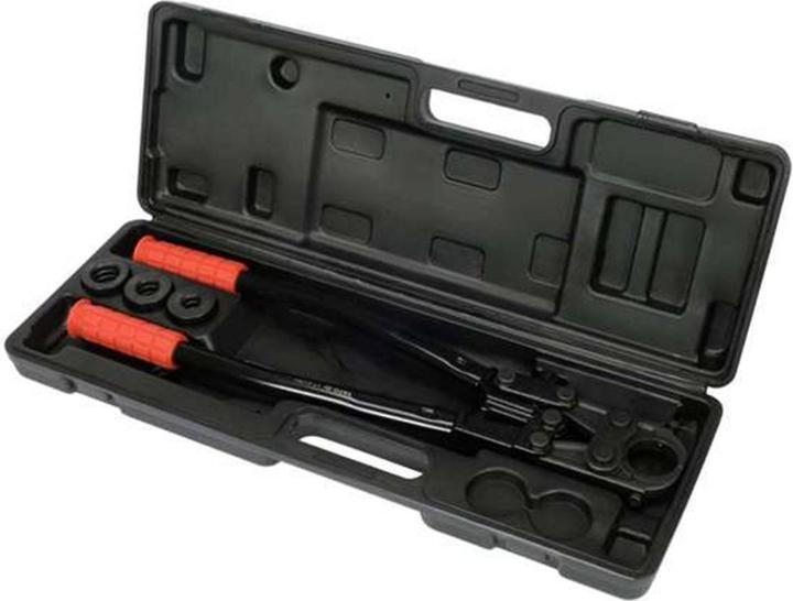 Image du produit Yato Pince à sertir professionnelle 4 pièces, pour tubes composites PE RT PEX Al PEX PEX-AI-PEX (57 mm)