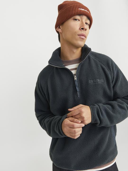 Produktbild Jack & Jones Einfarbig Fleece Sweatshirt Fleece Sweatshirt (S)
