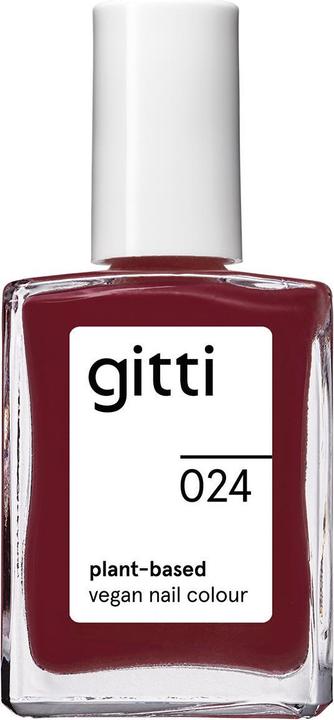 Image du produit Gitti no. 024 Nail Polish Forever Red (024 Rouge éternel, Vernis couleur)