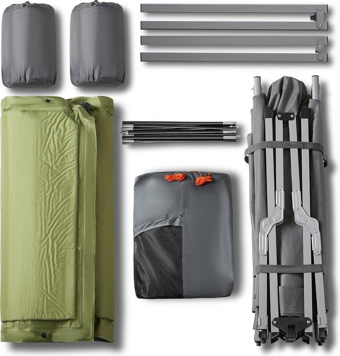 Produktbild SoBuy 4in1-Zelt Feldbett (21.70 kg, 2 Personen)