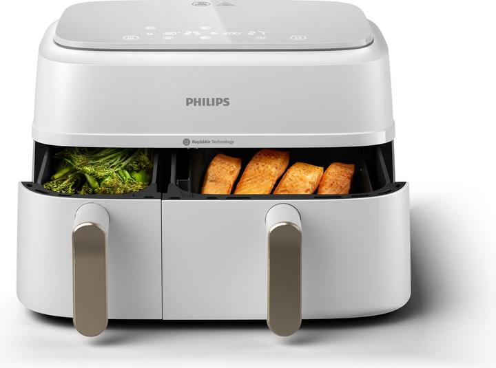 Actual product image Philips Dual Basket Airfryer NA353/19 (CH plug)