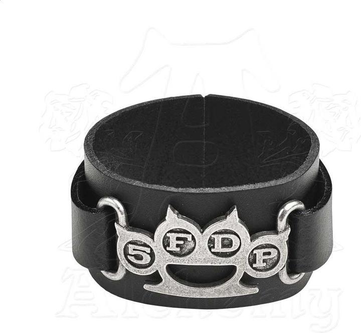 Produktbild Five Finger Death Punch Lederarmband Schlagring (100% synthetisches Material)