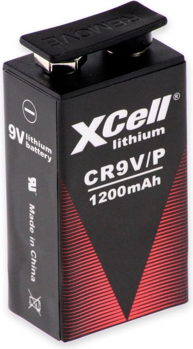 Produktbild Hückmann 9v Lithium Batterie 131347 1200mAh für Rauchmelder (1 Stk., 9V Block, 1200 mAh)