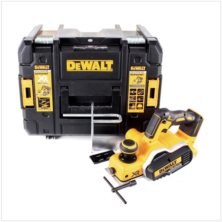 Produktbild DeWalt Akku-Hobel DCP580NT-XJ (ohne Akku und Ladegerät)
