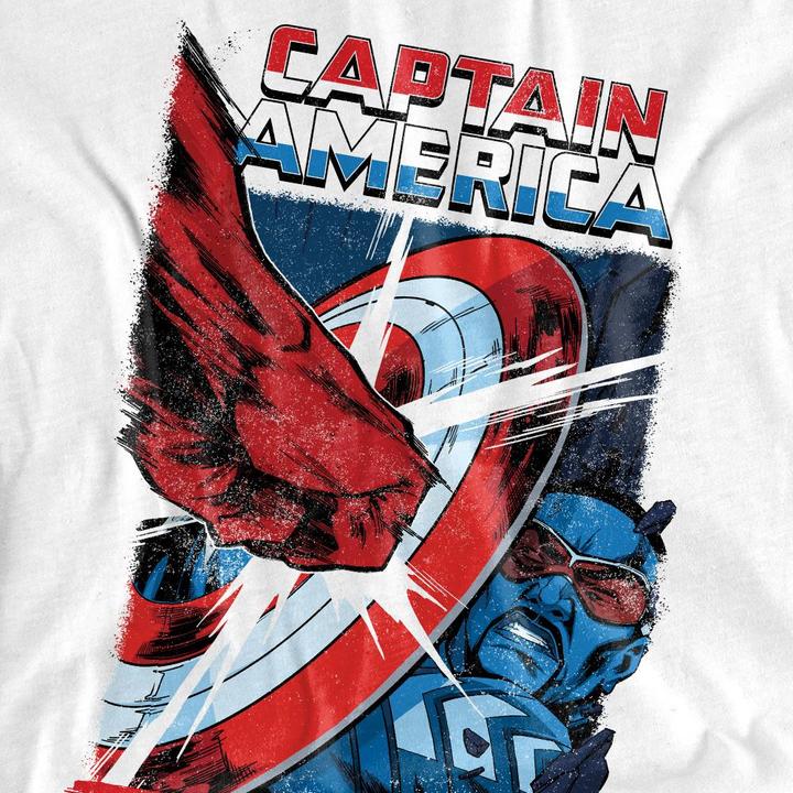 Actual product image Captain America Unisex Adult Red Hulk Punch T-Shirt (XXL)