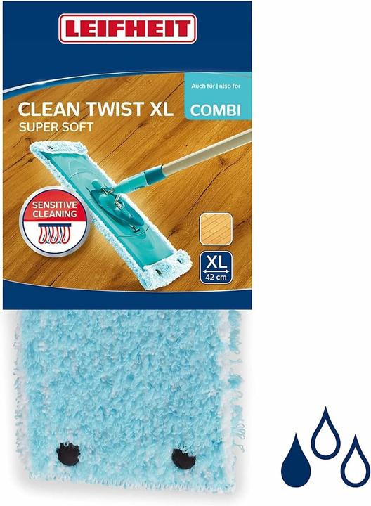Produktbild Leifheit Wischbezug CLEAN TWIST XL / Combi XL super soft (1 Stk.)