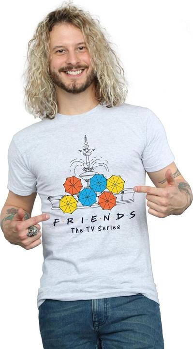 Produktbild Friends Fountain And Umbrellas TShirt (M)