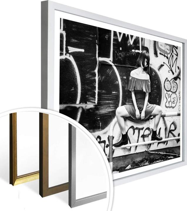 Actual product image Trenddeko Shibuya Street (80 x 60 cm)