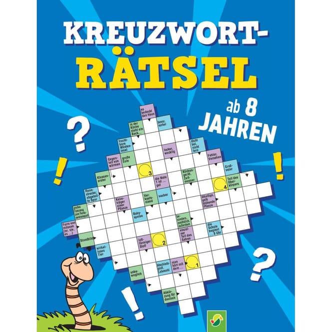 Produktbild Kreuzworträtsel ab 8 Jahren (Deutsch, Schwager & Steinlein Verlag, 2023)