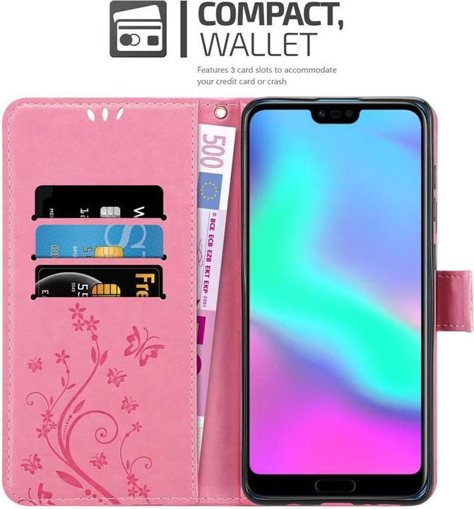 Actual product image Cadorabo Flower Book cover (Honor 10)