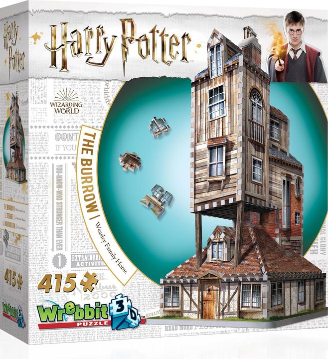 Produktbild Wrebbit 3D Fuchsbau - Harry Potter (415 Teile)