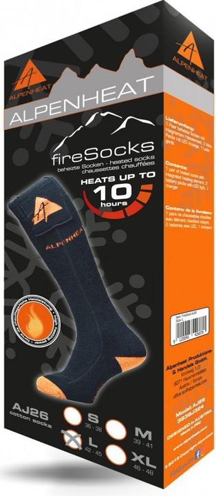Image du produit Alpenheat Chaussettes chauffantes FireSocks (S)