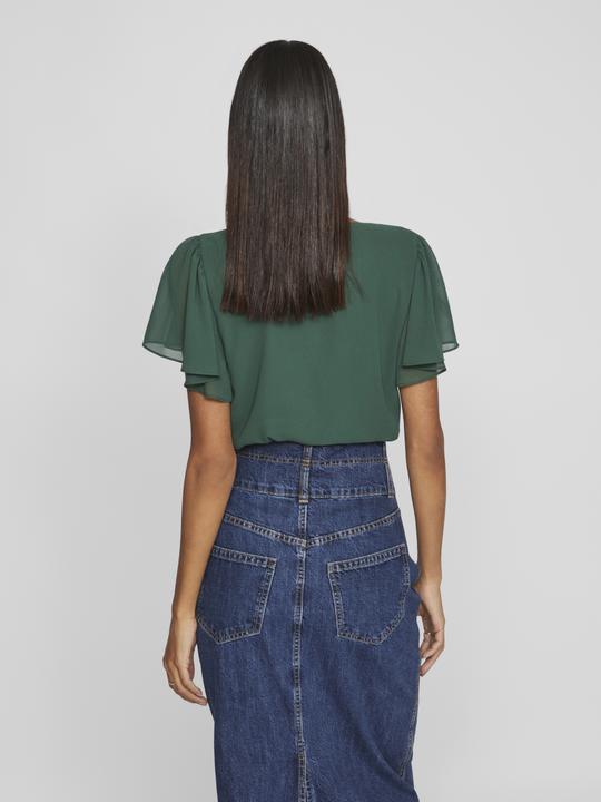 Actual product image Vila Short-sleeved top with V-neck (36)