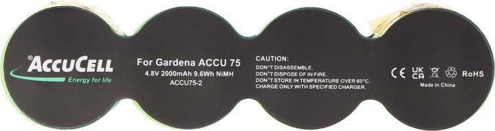 Produktbild AccuCell Akku Gardena ACCU 75, ACCU75 mit Lötfahnen