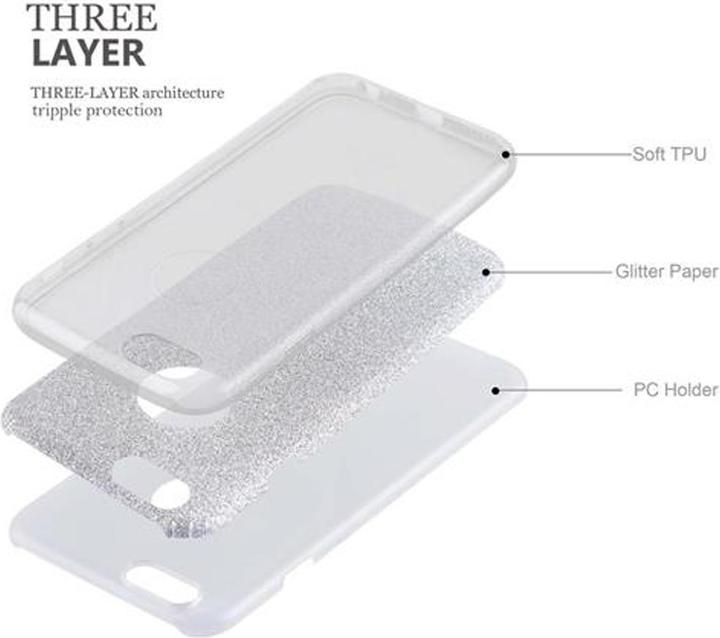 Image du produit Cadorabo Couverture TPU scintillante (3 pièces) (Apple iPhone 6)