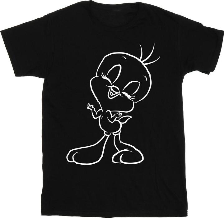 Produktbild Looney Tunes Tweety Pie Outline TShirt (L)
