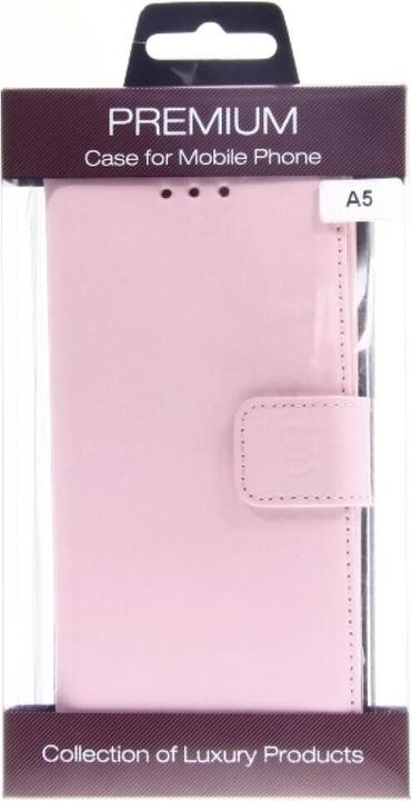 Produktbild OEM Slim Leather Book Case for A5 Galaxy A500 - pink 4250710560851 (Samsung Galaxy A5)
