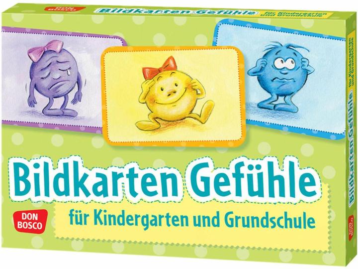 Actual product image Bildkarten Gefühle (German, Monika Bücken Scarf, 2021)
