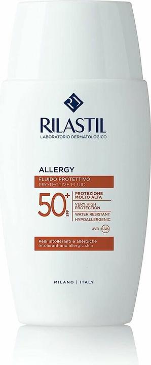 Produktbild Rilastil SUN SYSTEM allergy 100 ultrafluid SPF50+ 50 ml (Sonnencreme Gesicht, SPF 50+, 50 ml)
