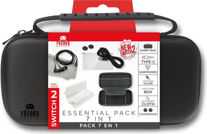 Actual product image Freaks and Geeks Switch 2 - 7 in 1 Zubehörset (DSi XL)