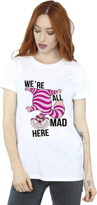 Immagine prodotto Disney Alice In Wonderland All Mad Here Maglietta Ampia Donna (XL)