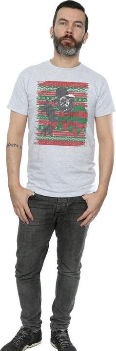 Image du produit Absolute Cult - T-shirt CHRISTMAS FAIR ISLE - Homme (S)