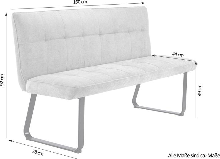 Actual product image ByLiving Talea (160 cm)