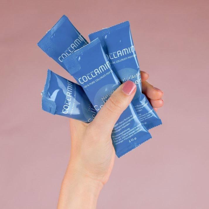 Immagine prodotto Collamin Peptidi di collagene attivi della natura (15 Pezzo/i, Polvere, 10 g)
