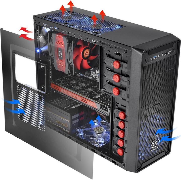 Actual product image Thermaltake Versa G2 (ATX, mATX)
